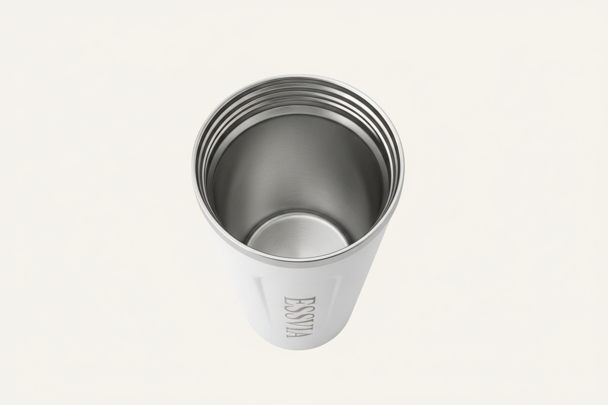 Koffiebeker Glacier White